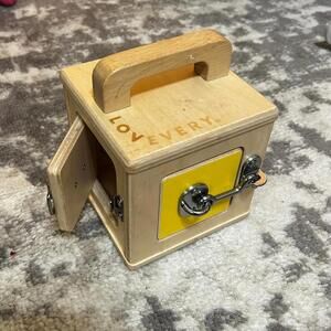 Love Every Wooden Lock Box 4 Different Doors & Various Locking
